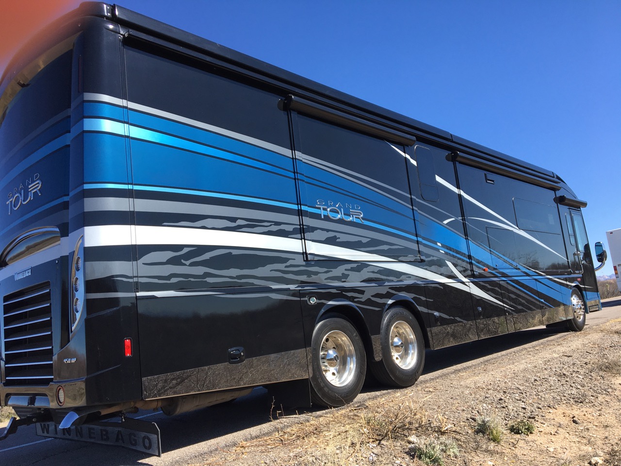 Quarter million motorhome